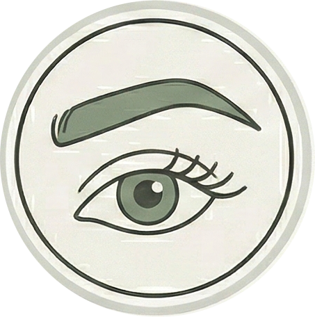 Precision eyebrow shaping and mapping at Lotus Luxe Wax Bar.